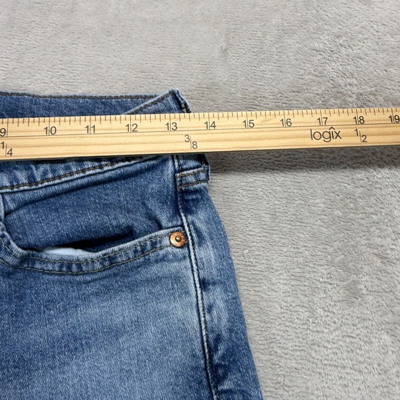 Levi's 511 Jeans Mens 28x32 Blue Slim Fit Med Wash Premium Denim Stretch Preppy - Picture 9 of 13